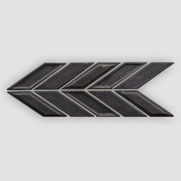 Shaw Geoscapes Chevron - Dark Grey